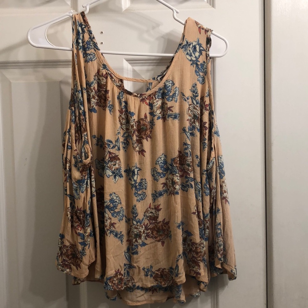 Floral print top